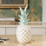 Creative Pineapple Ornament - Elegant Wine Cabinet & Living Room Decoration 