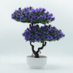 Potted Artificial Flowers - Elegant Table Decoration for Home & Office 